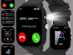 Ceas inteligent nou, inchi, suport pentru apeluri si notificari de mesaje